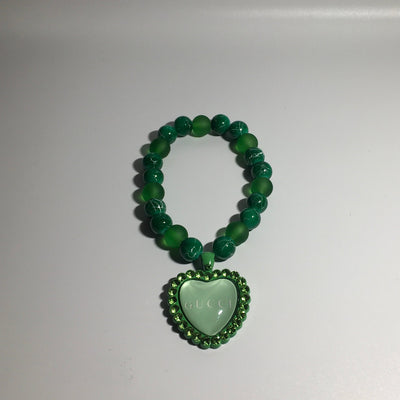 Green Designer Charm Bracelets (2)
