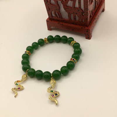 Green Snake Bracelet
